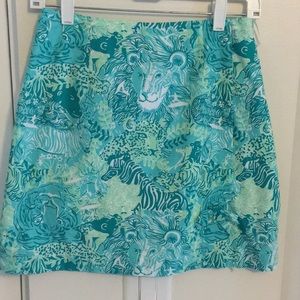 Lilly Pulitzer green skirt sz. 4